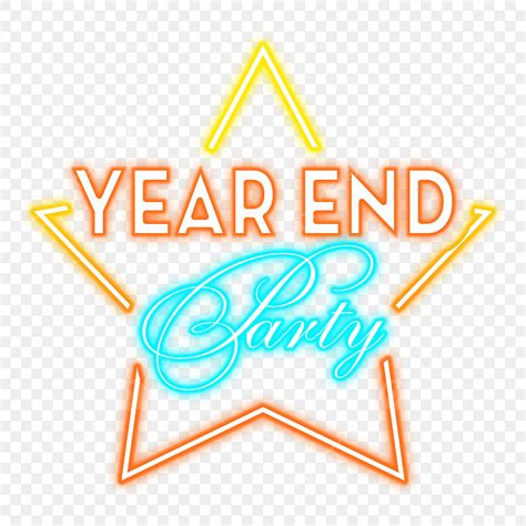 end of year party clipart|year end party background design.